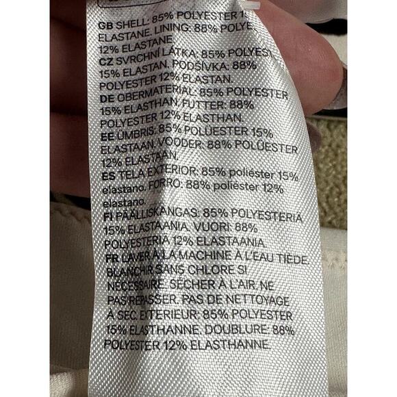 H&M Brown Beige Animal Print Swim Bikini Bottom Women's Size 12 NWT - Picture 4 of 5